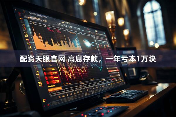 配资天眼官网 高息存款，一年亏本1万块